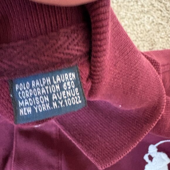 Polo Ralph Lauren big pony polo maroon Size XXL - Picture 9 of 11